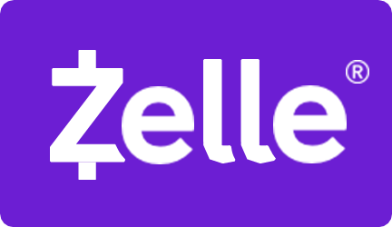 Zelle purple badge