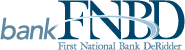 First National Bank DeRidder logo