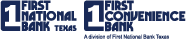 First National Bank Texas logo