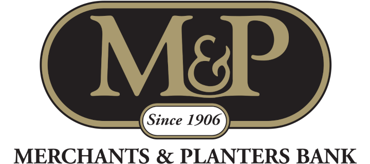 M AND P BANK logo