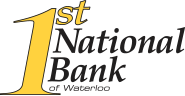 First National Bank of Waterloo logo