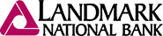 Landmark National Bank logo