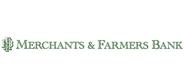 Merchants & Farmers Bank Green logo