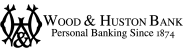 Wood & Huston Bank logo