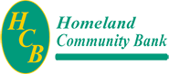 Homeland Community Bank logo