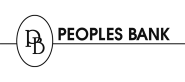 Peoples Bank (Clifton TN) logo