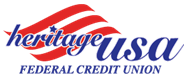 Heritage USA Federal CU logo