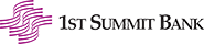 1ST SUMMIT BANK logo