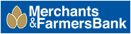 Merchants and Farmers Bank logo