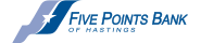 Five Points Bank of Hastings logo
