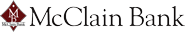 McClain Bank logo