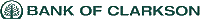 Bank of Clarkson logo